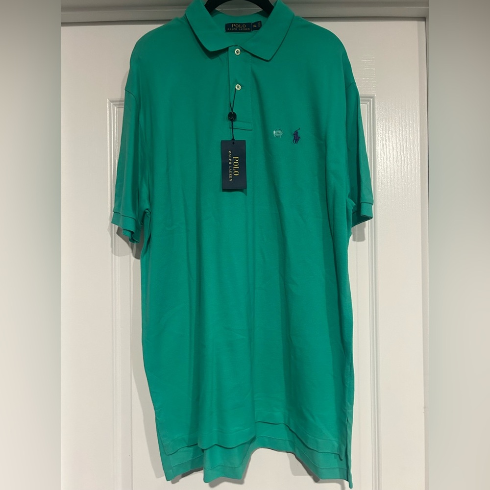 New with Tags!!!! Men’s Polo by Ralph Lauren Men's Teal Polo Shirt
